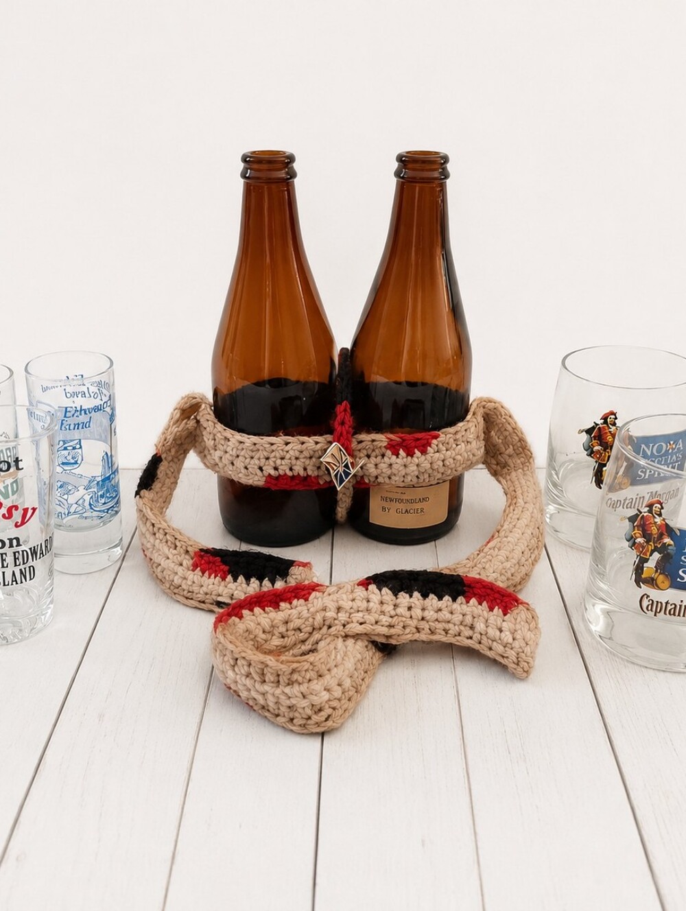 Vintage Atlantic Canada Souvenir Barware Lot – Newfoundland PEI Nova Scotia